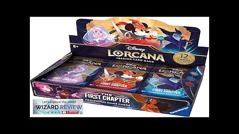 Ravensburger Disney Lorcana: The First Chapter TCG Booster Pack Display 24 Review