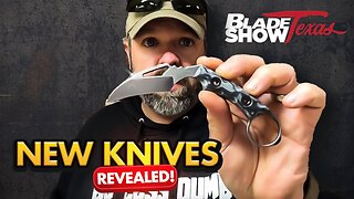 🔥 My TOP 3 Must-See Prototype Knives at Blade Show Texas! 🚀