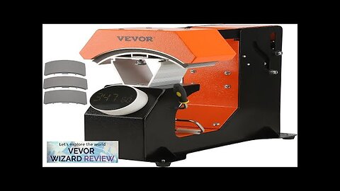 VEVOR 3-in-1 Auto Hat Heat Press with 3pcs Interchangeable Platens(6.6" x 2.7" Review