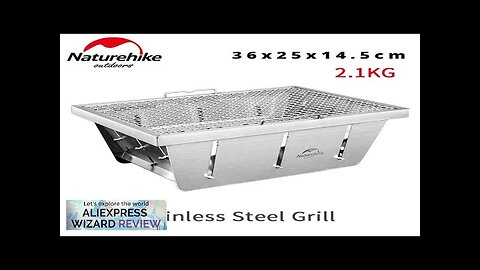 Naturehike Charcoal Grill Barbecue Stove Firewood Heater Firepit Camping Cookware IGT Table Review