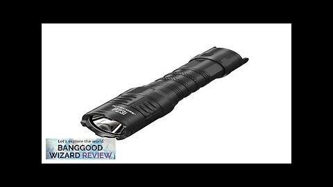 NITECORE P23i 3000LM High Lumen LED Tactical Flashlight USB Rechargeable LED Torch Review