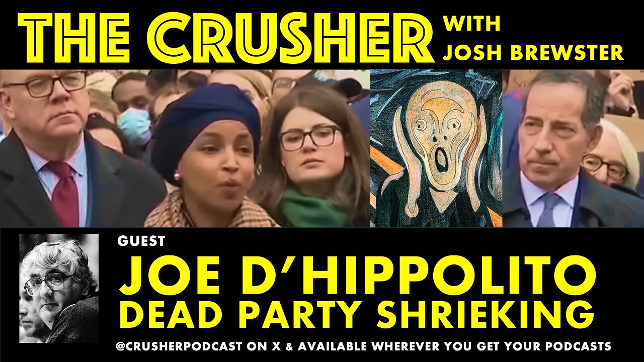 The Crusher - Ep. 59 - Dead Party Shrieking - Guest Joe D’Hippolito
