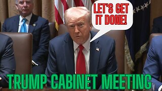 TRUMP CABINET MEETING REACTION PLUS MORE!