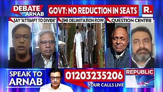 Debate With Arnab_ Is Congress & DMK Provoking The Dangerous North-South Divide