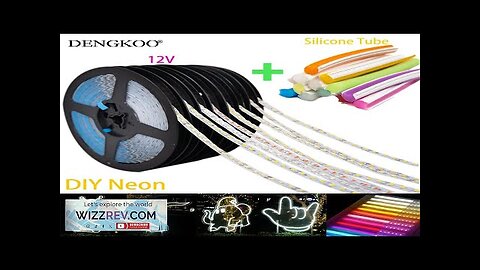 DC12V 1m-10m DIY Neon Separate Silicone Neon Strip 6mm 8mm 12mm S Review