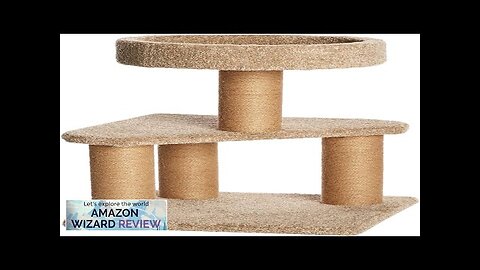 Amazon Basics Cat Tree Indoor Climbing Activity Tower with Scratching Posts Medium Review