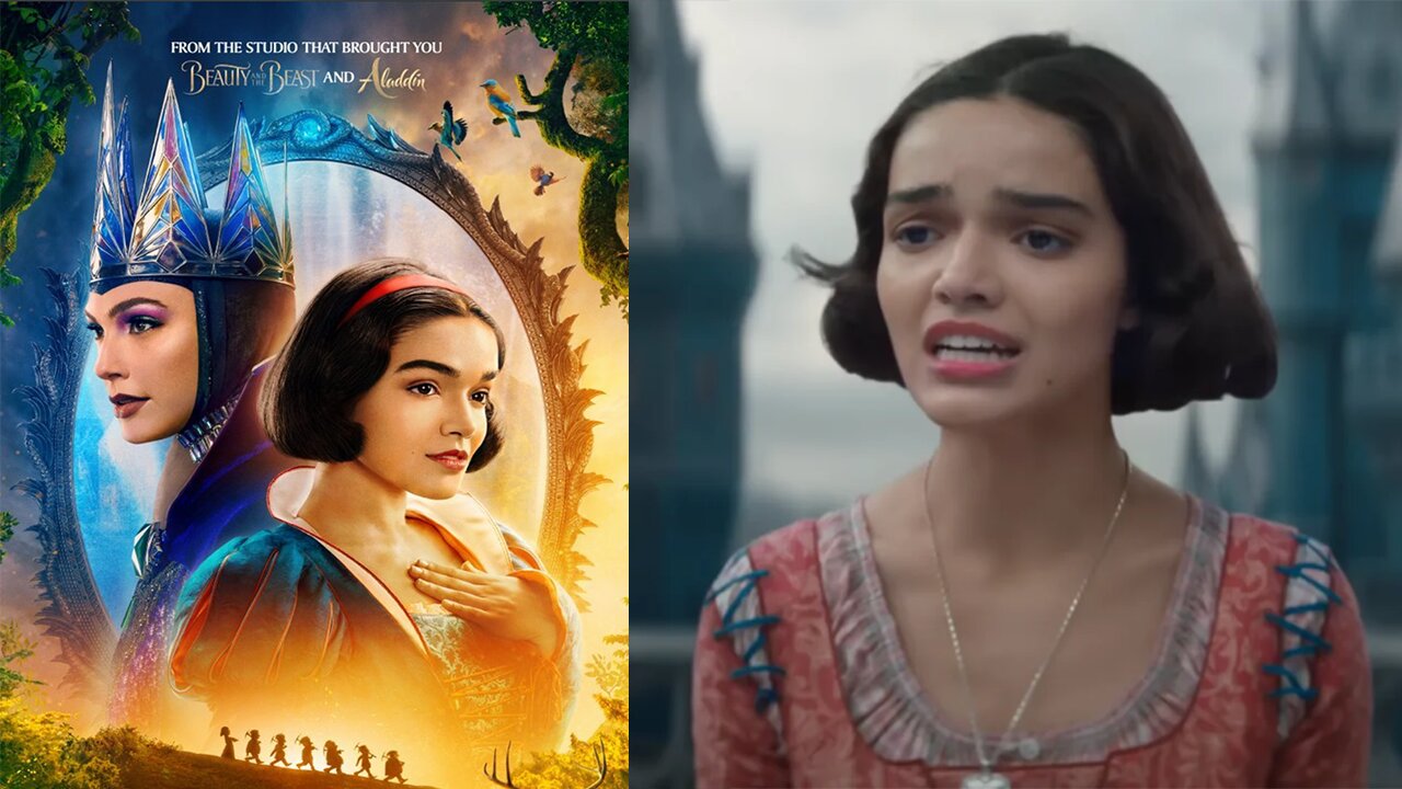 Disney WHITENS Rachel Zegler's skin on Snow White International poster?