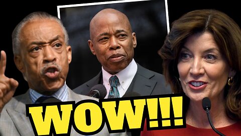 NY Governor Meets with Al Sharpton to Discuss Removing Mayor Adams