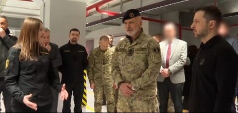 NATO Military Committee Chair, Zelenskyy inspect Ukraine drone production facility