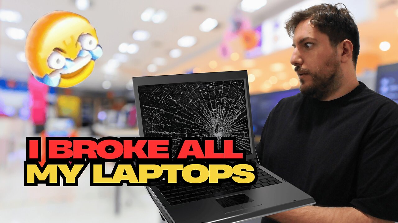 I Broke all my laptops | Challenge