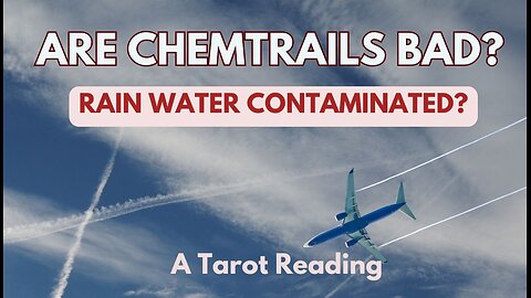 RAIN WATER CONTAMINATED? Are Chemtrails Harmful to the Earth?