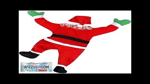 nezababycos Christmas Hanging Santa Claus Outdoor Decorations Large Climbing Santa Xmas Review