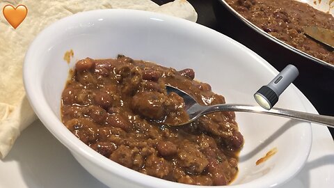 Quick Pan Chili With A Flashlight 🔦 😁