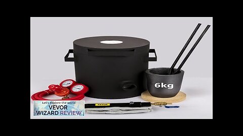 VEVOR Propane Melting Furnace 2462°F 6 KG Metal Foundry Furnace Kit Review