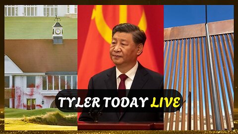 Trumps Property Vandalized, China Tariffs Canada & Talking Border Issues|| Tyler Today Live #6