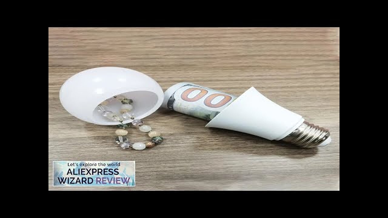 Sight Secret Light Bulb Home Diversion Stash Can Safe Container Hiding Spot Review