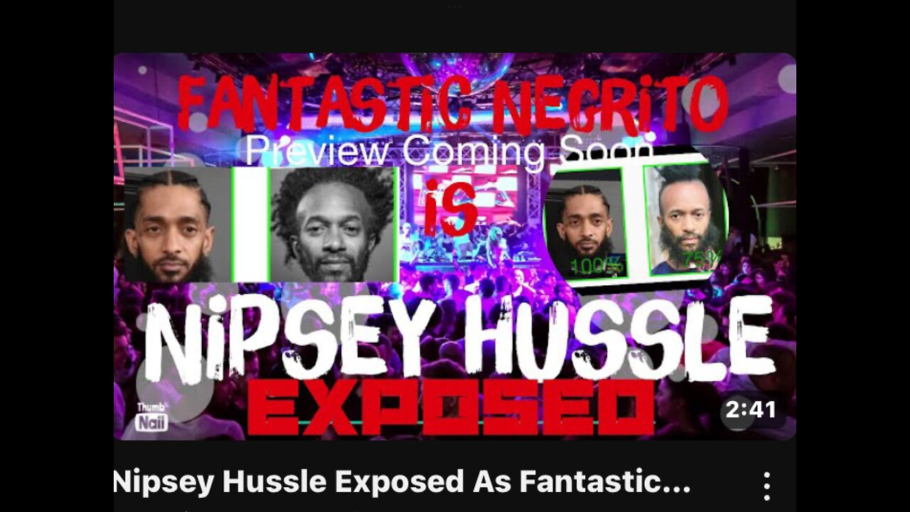 Fantastic Negrito Is Nipsey Hussle Exposed Rapper Wears Blue Singer Sings Blues