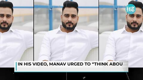 ‘Think About Men’_ TCS Manager Manav Sharma Blames Wife For Death In Chilling Video _ Atul Subhash