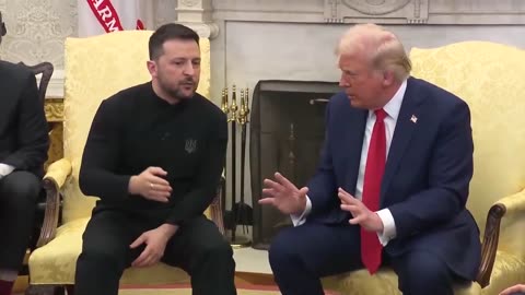 President Zelenskyy royally PISSES OFF President Trump and VP Vance in front of the cameras