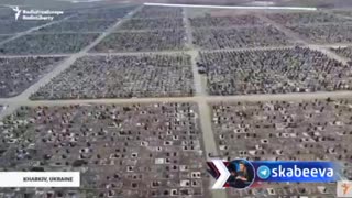 A Staggeringly Large Military Cemetery in Kharkov