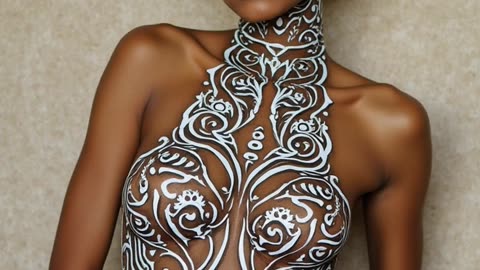 Body Painting Neon & Blacklight Creations That Glow