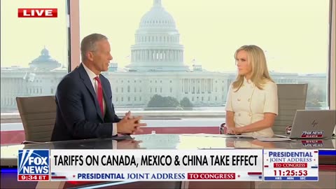 Sen. Leader John Thune on POTUS' tariffs on Canada, Mexico & China