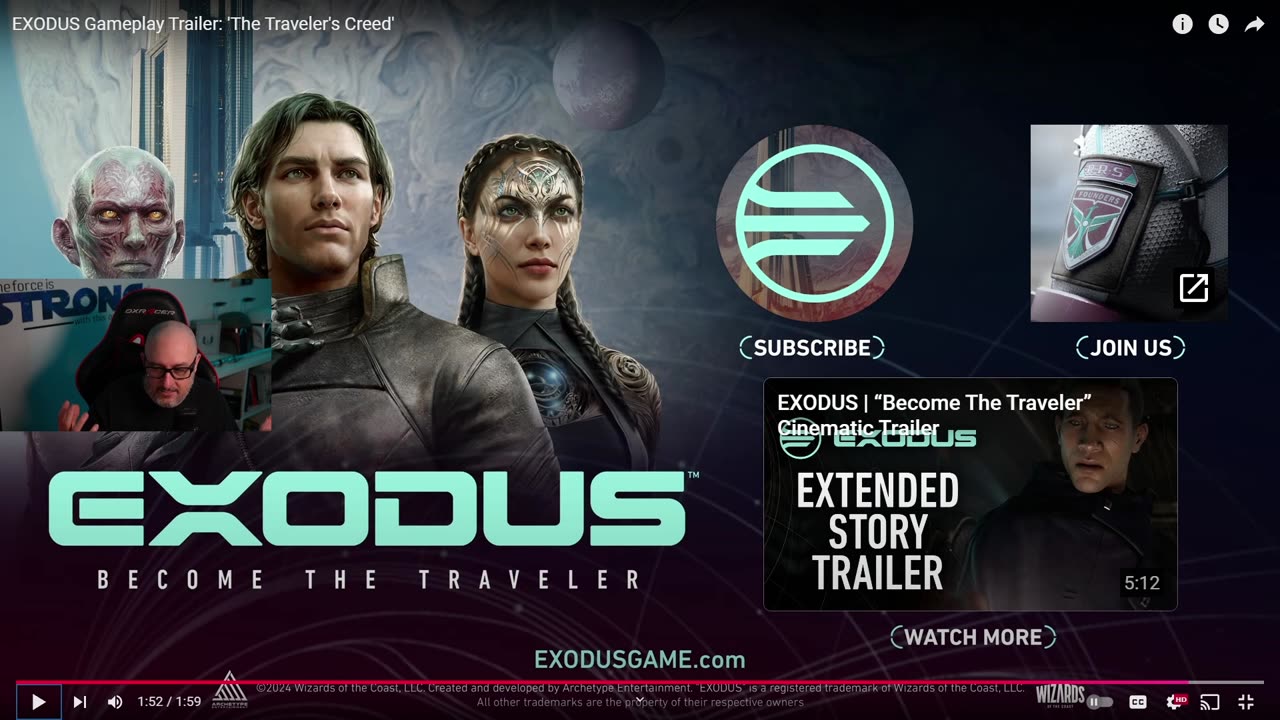 Is This the Sci-Fi Game We've Been Waiting For Reaction to Exodus Gameplay Trailer