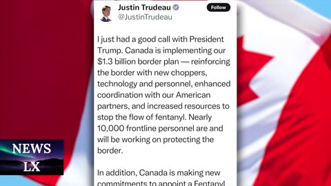 Trump's Tariffs on Mexico & Canada Delayed as Countries Agree to Combat Drug & Weapons Trafficking