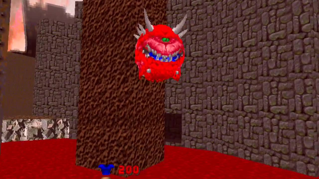 VR Doom II - Map20 Gotcha! - QuestZDoom