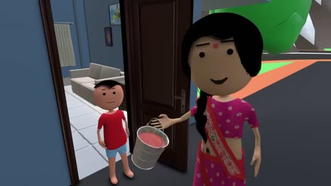 JOKE OF - TANKER MEIN HOLI (टैंकर में होली) - Comedy time toons