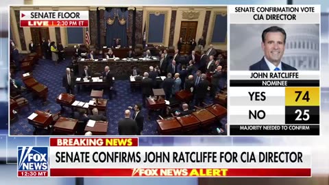 BREAKING Senate confirms John Ratcliffe for CIA director