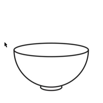 How to Draw Bowl Diagram In Corel Draw By Seekh Raha Hoon
