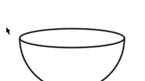 How to Draw Bowl Diagram In Corel Draw By Seekh Raha Hoon