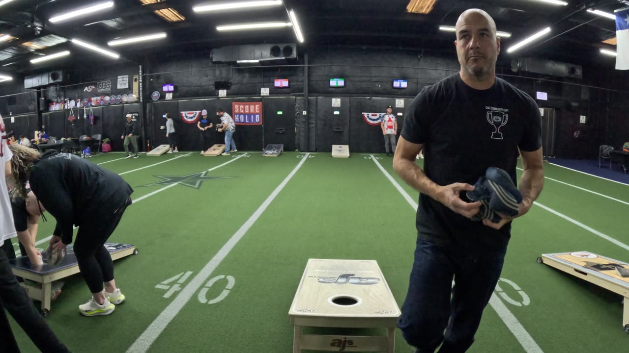 1.26.25 TCL Cornhole, Open singles - Rounder 2