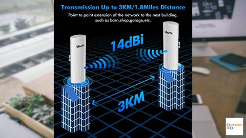 Wireless Bridge, UeeVii CPE450