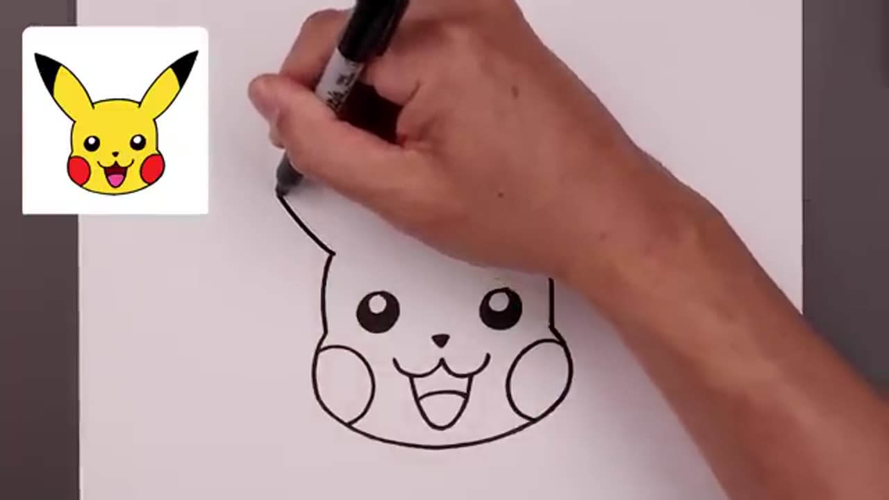 How To Draw Pikachu for Beginners