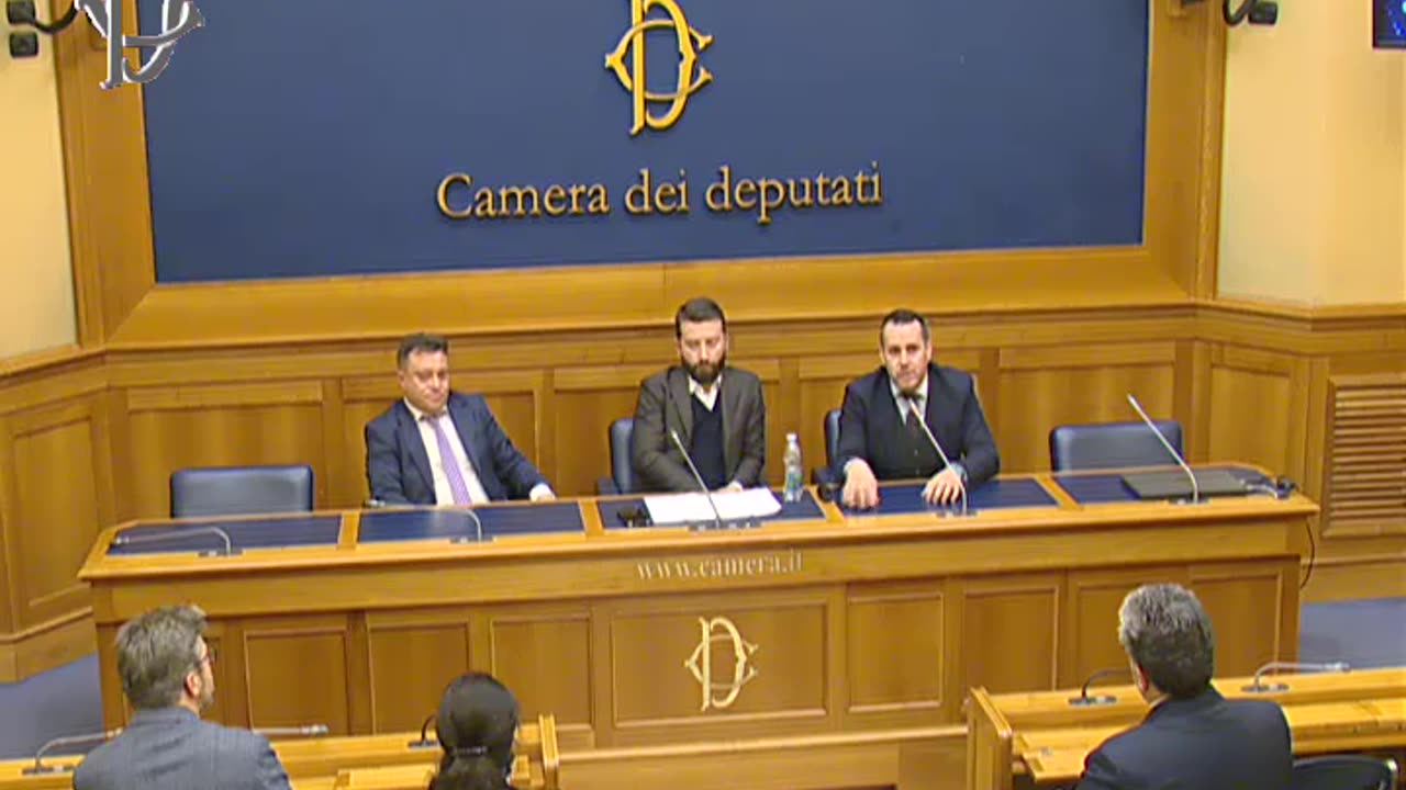 Roma - Conferenza stampa di Giulio Centemero (23.01.25)