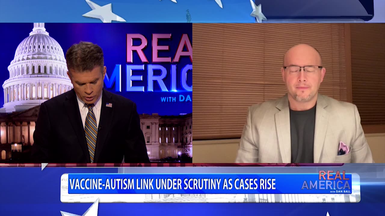 REAL AMERICA -- Dan Ball W/ Dr. Eric Nepute, CDC Investigates Autism Link To Vaccines, 3/11/25