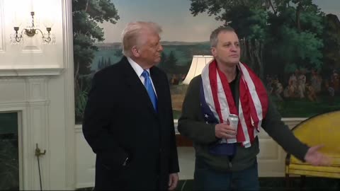 "President Trump is a hero" - Russian hostage Marc Fogel speaks with President Trump at White House