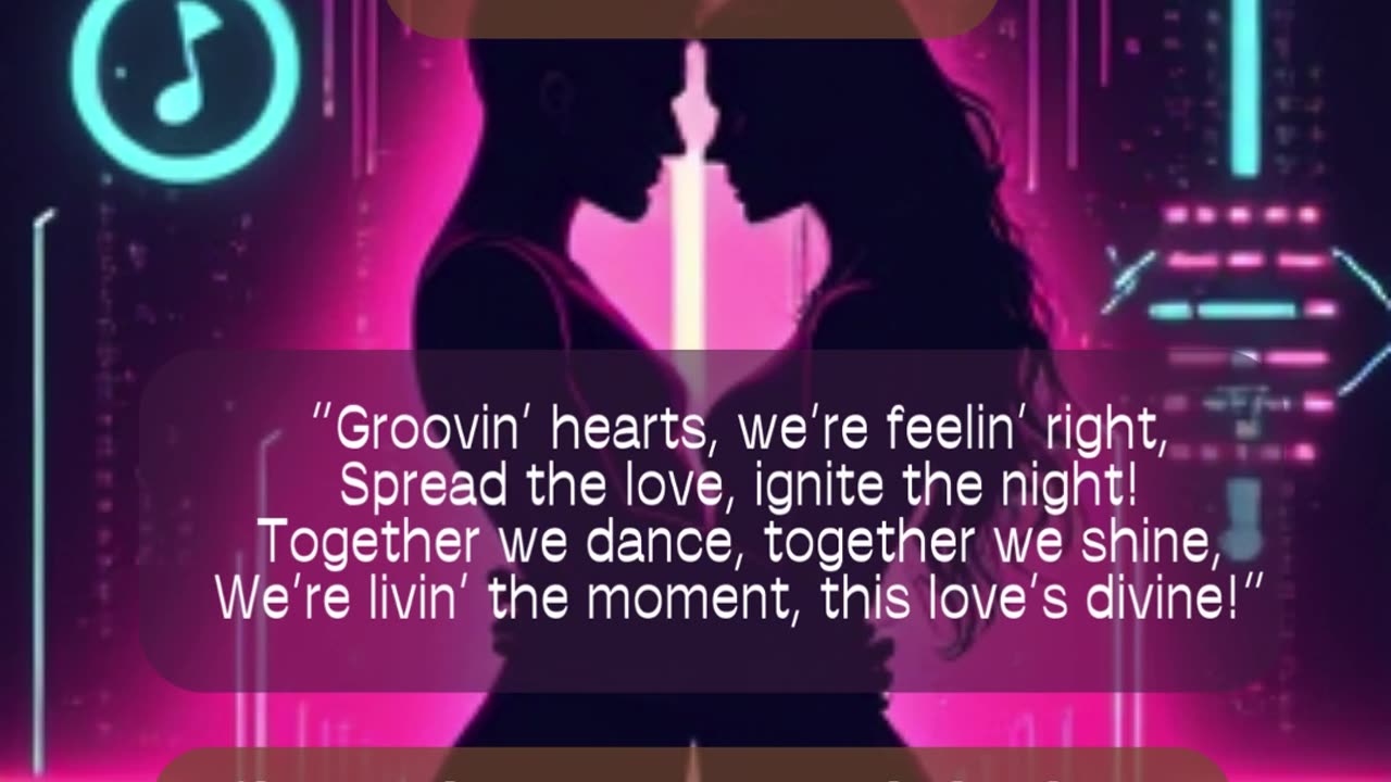 🔥 Groovin' Hearts – Playful, vibrant, and full of energy