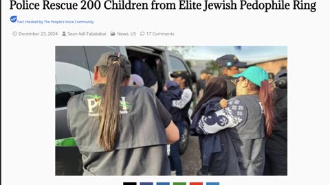 Police Rescue 200 Children from Yewish Cult...