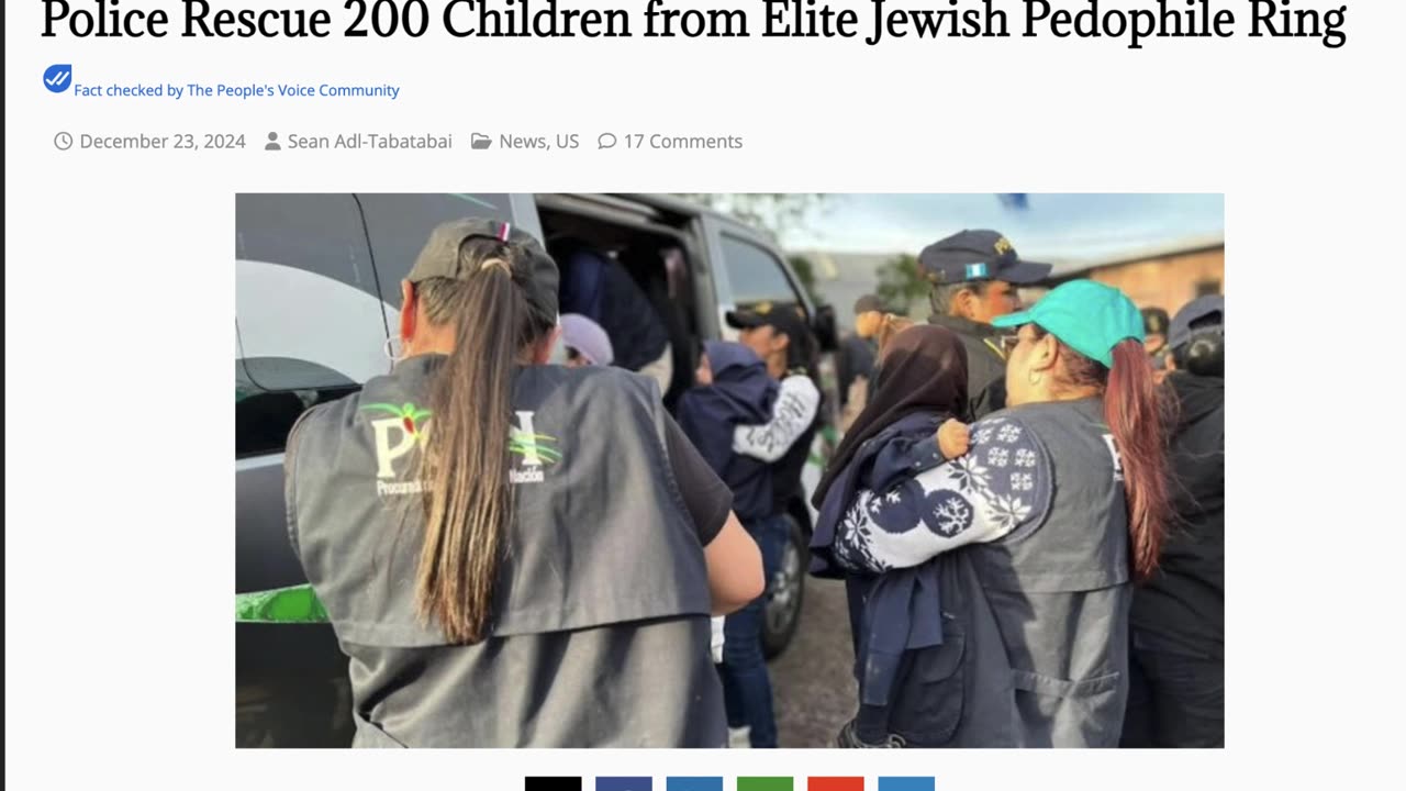 Police Rescue 200 Children from Yewish Cult...