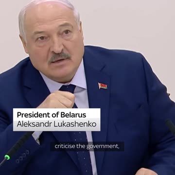 The president of Belarus says the UK is ruled by Indian's