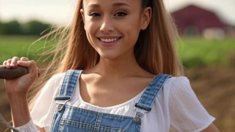 Beautiful Celebs on the Farm
