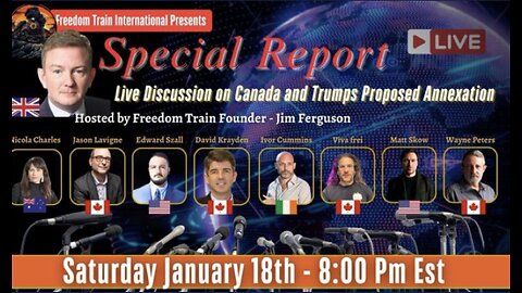 SHOULD TRUMP'S AMERICA ANNEX CANADA? Yes, I'm Being Hyperblic - SATURDAY NIGHT PANEL!