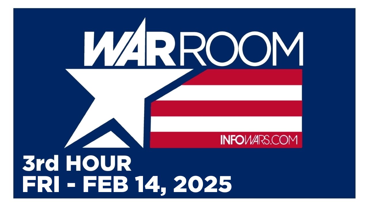 WAR ROOM [3 of 3] Friday 2/14/25 • UNHINGED LEFTIST TEACHER, News, Calls, Reports & Analysis