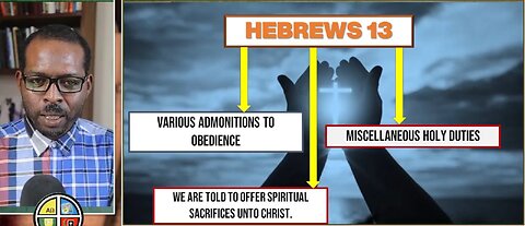 Hebrews 13- Holy Admonitions