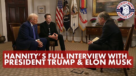 FULL INTERVIEW: Hannity Interviews President Trump and Elon Musk | Unedited & Commercial Free | 02-19-2025