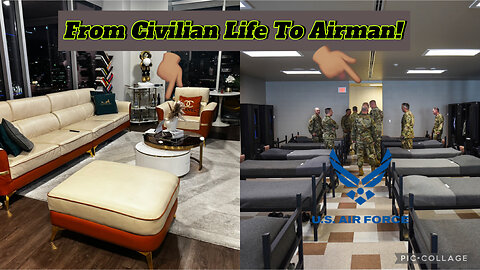 From 24th Floor Views To Military Bunk Beds….. Next Stop Airforce MBT Bootcamp.#airforcebmt