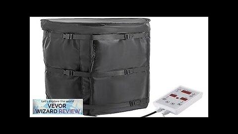 VEVOR Drum Heater Cover55 Gal Drum Heater Blanket 145° F Adjustable Oil Review